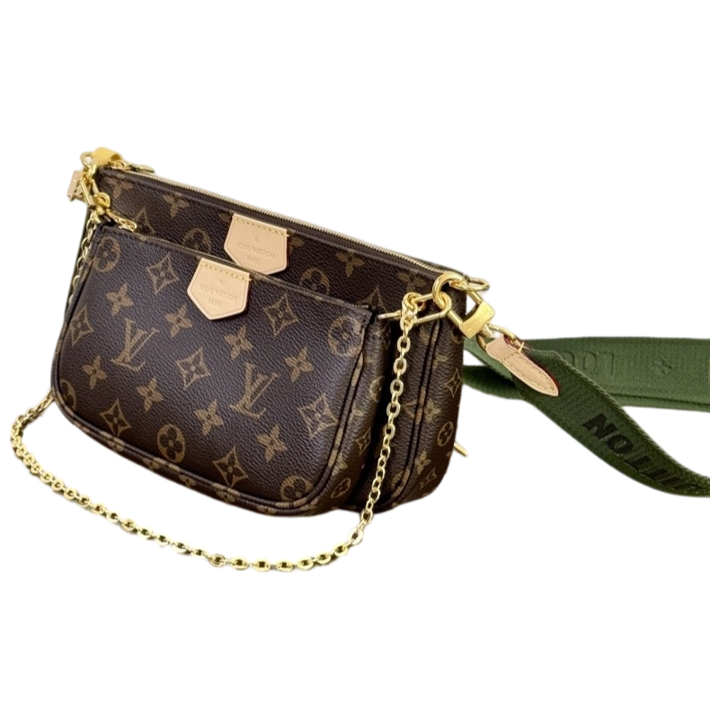 MULTI POCHETTE ACCESSORIES - Dark Green!