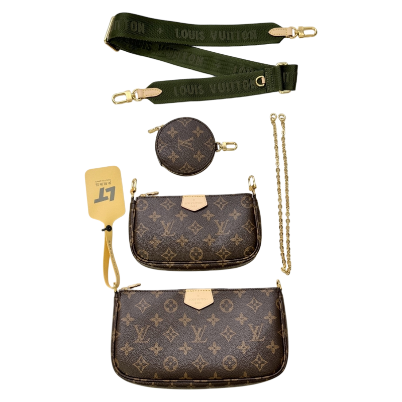 MULTI POCHETTE ACCESSORIES - Dark Green!