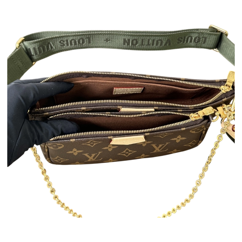 MULTI POCHETTE ACCESSORIES - Dark Green!