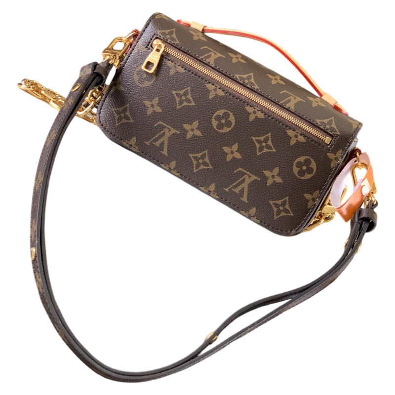 monogram messenger bag
