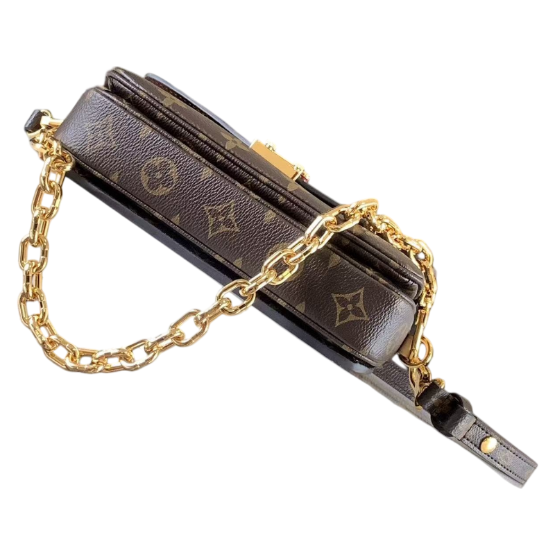 monogram messenger bag