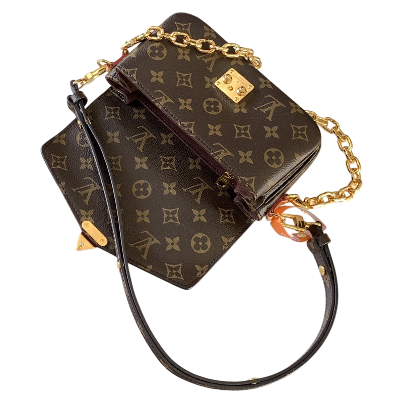 monogram messenger bag