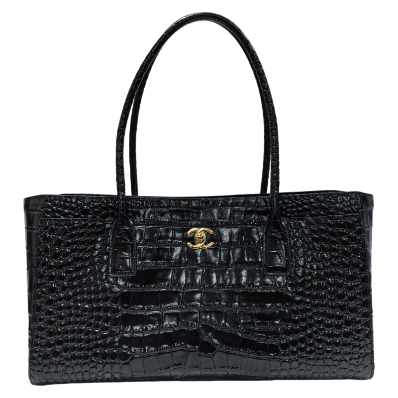 26S Croc-Embossed Tote Bag