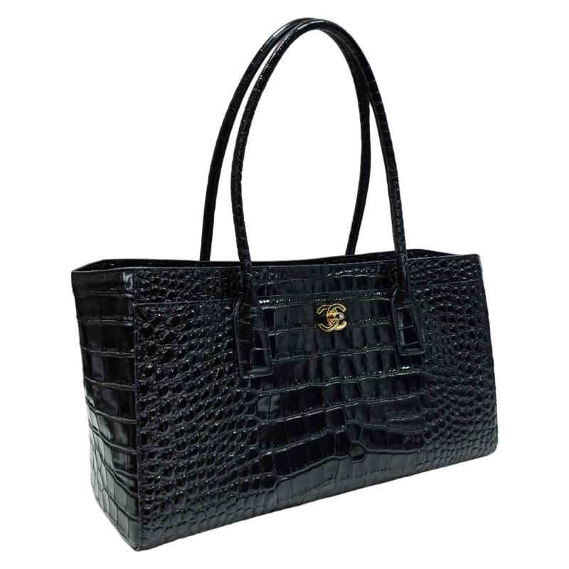 26S Croc-Embossed Tote Bag