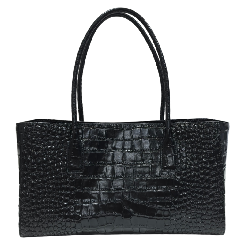 26S Croc-Embossed Tote Bag